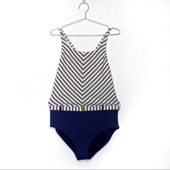 Bleu Rod Beattie Cruise Control Belted Swimsuit - Picture 2 of 12